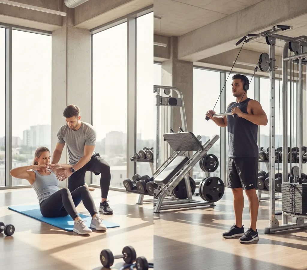 Coaching personnalisé vs salle de sport, 7 différences - coaching personnalise vs salle sport